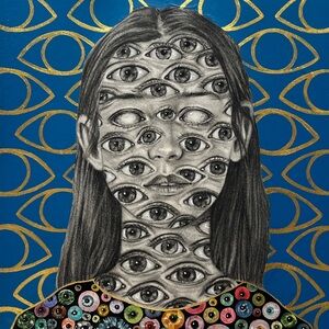 Original Painting “And You Really Thought We Couldn’t See You” by Shannon Perrie